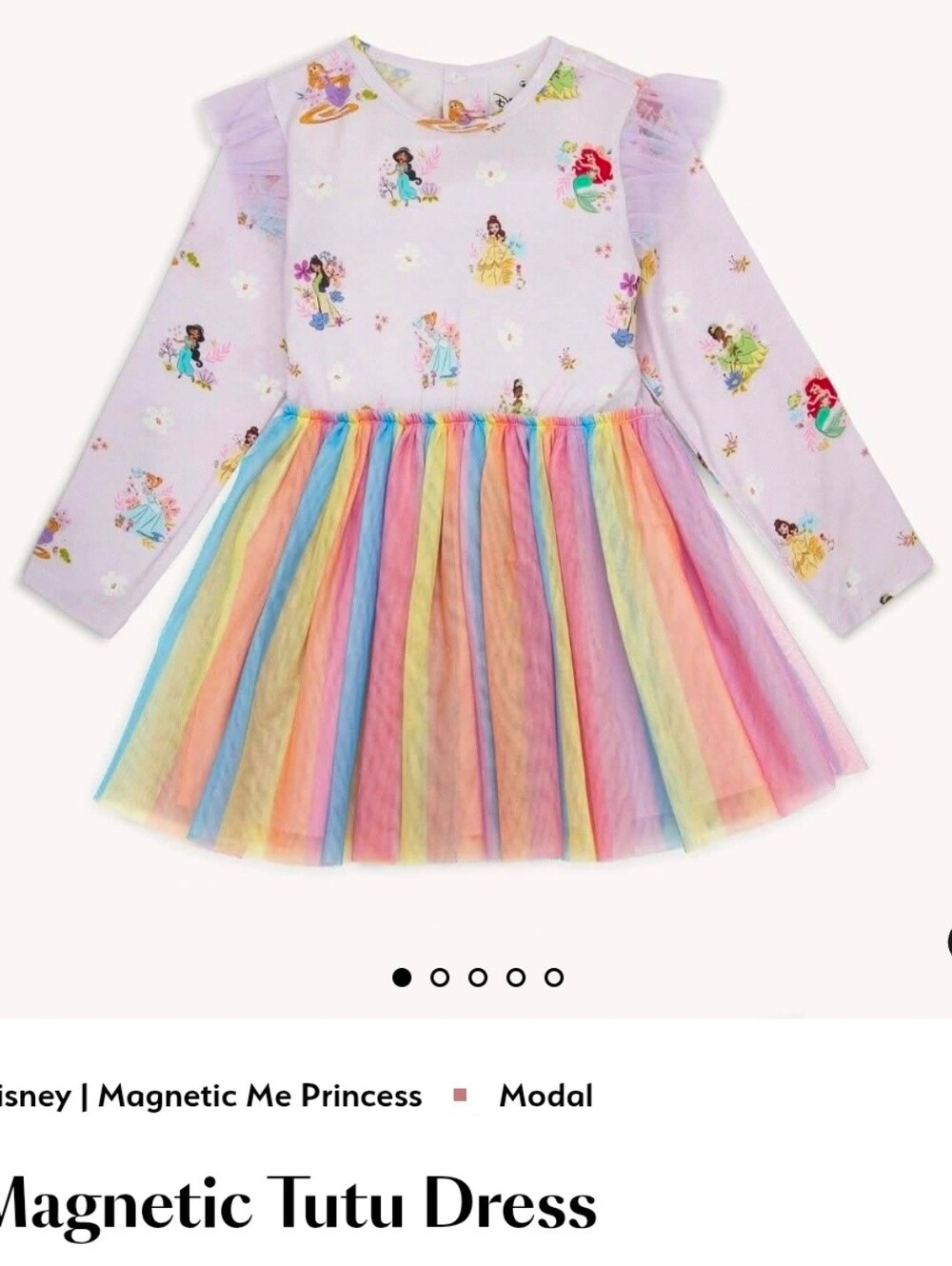 Magnetic Me Disney Princess Tutu Dress 3t